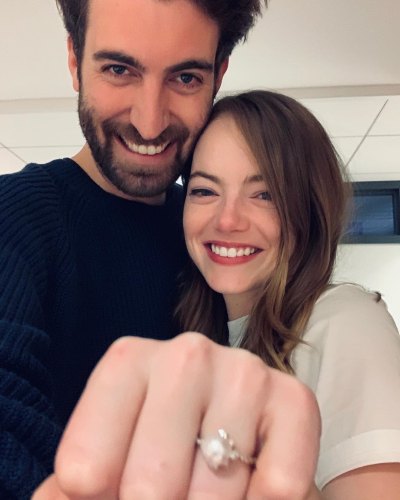 Emma Stone Shows Off Engagement Ring With Dave McCary