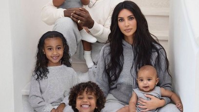 Kim Kardashian Admits North Is Photoshopped Into the Family Christmas Card