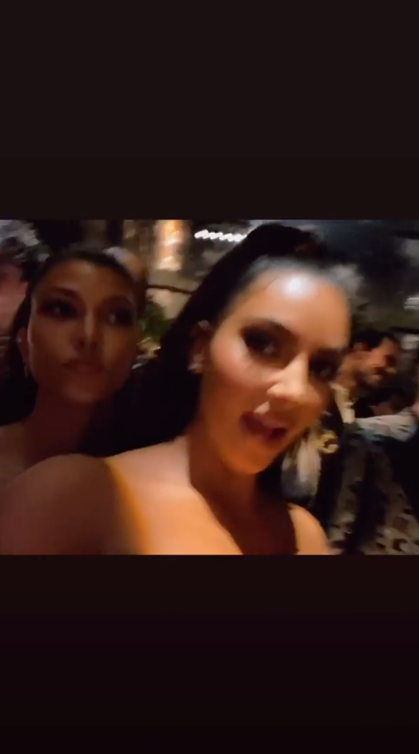 Kim Kourtney Xmas Eve