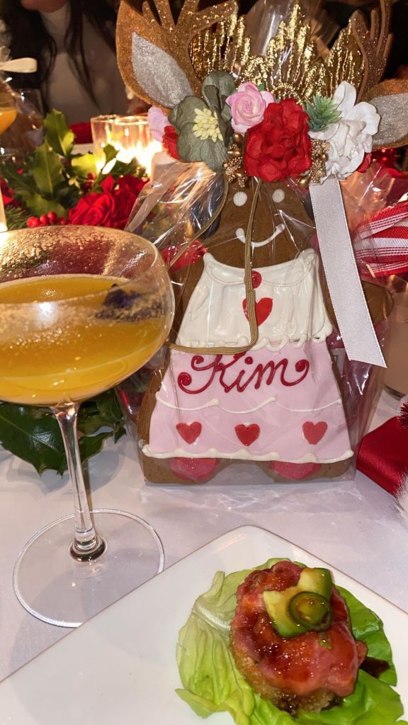 Kim Kardashian and Kylie Jenner's Joint Holiday Office Party 