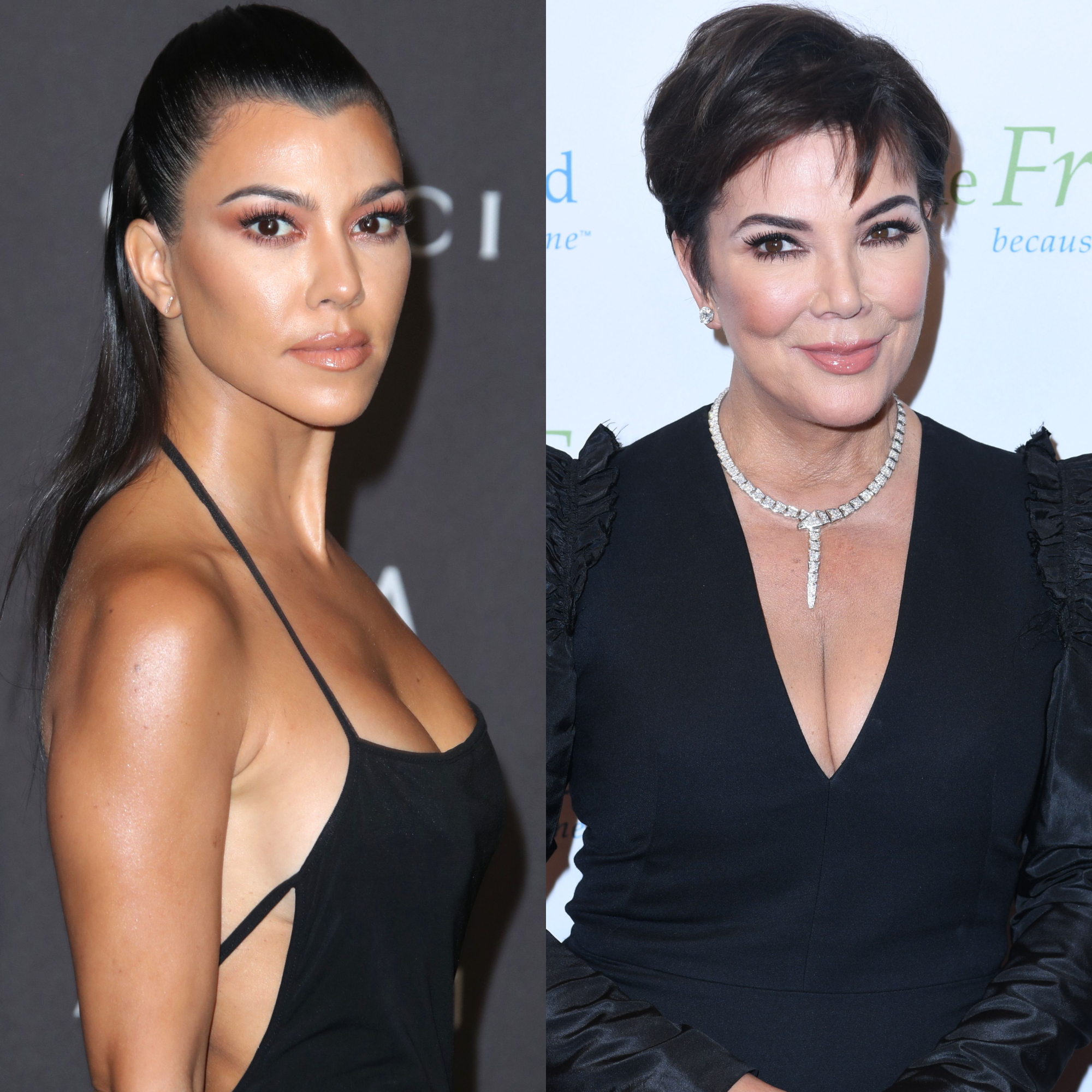 Kourtney Kardashian, Kris Jenner