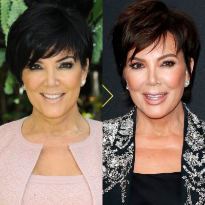 Kris Jenner in 2012, Kris Jenner in 2019 
