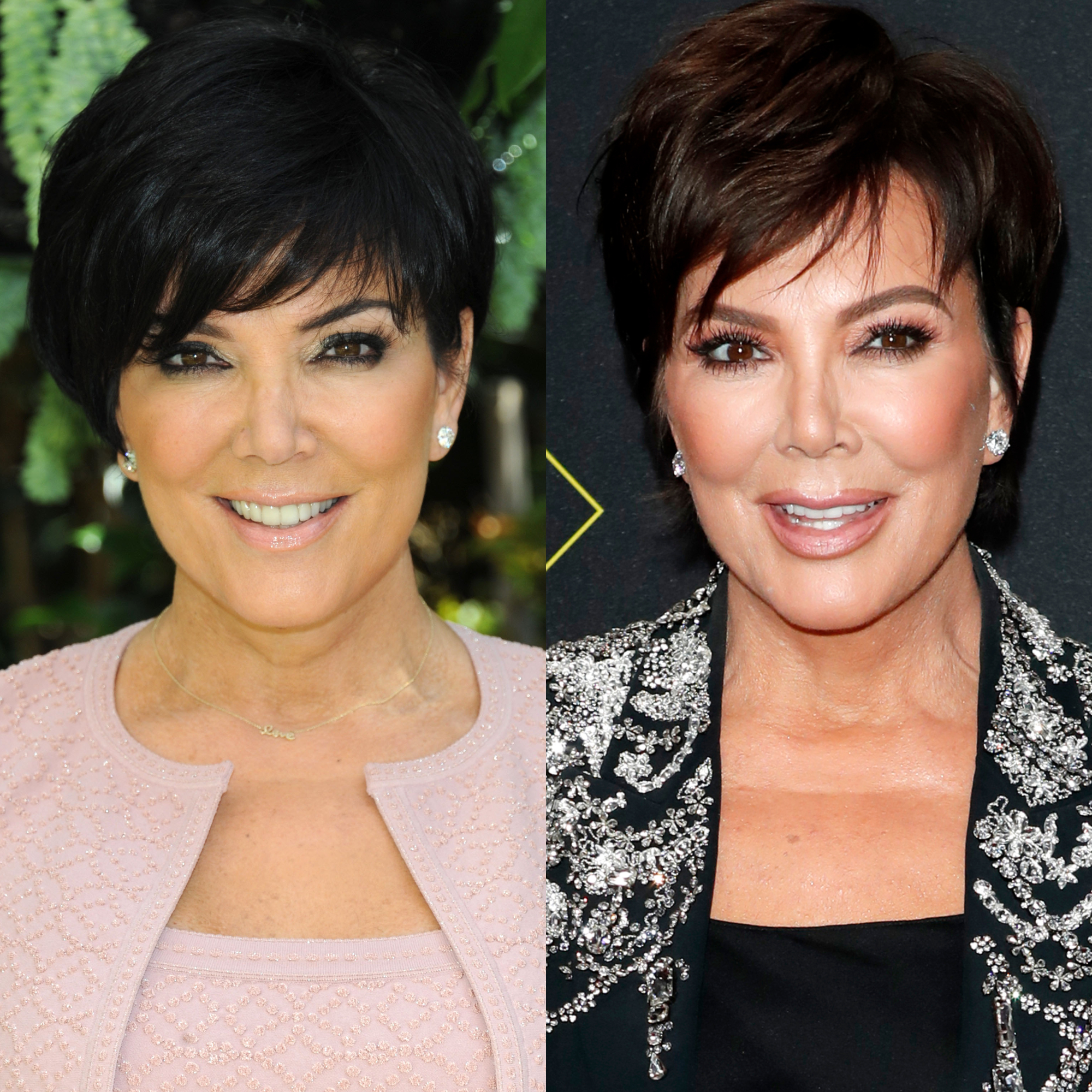 Kris Jenner in 2012, Kris Jenner in 2019 