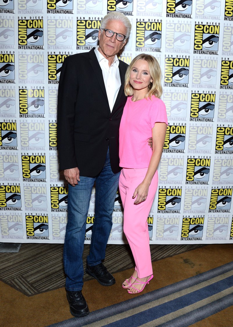 Ted Danson and Kristen Bell Short Girl Appreciation Day