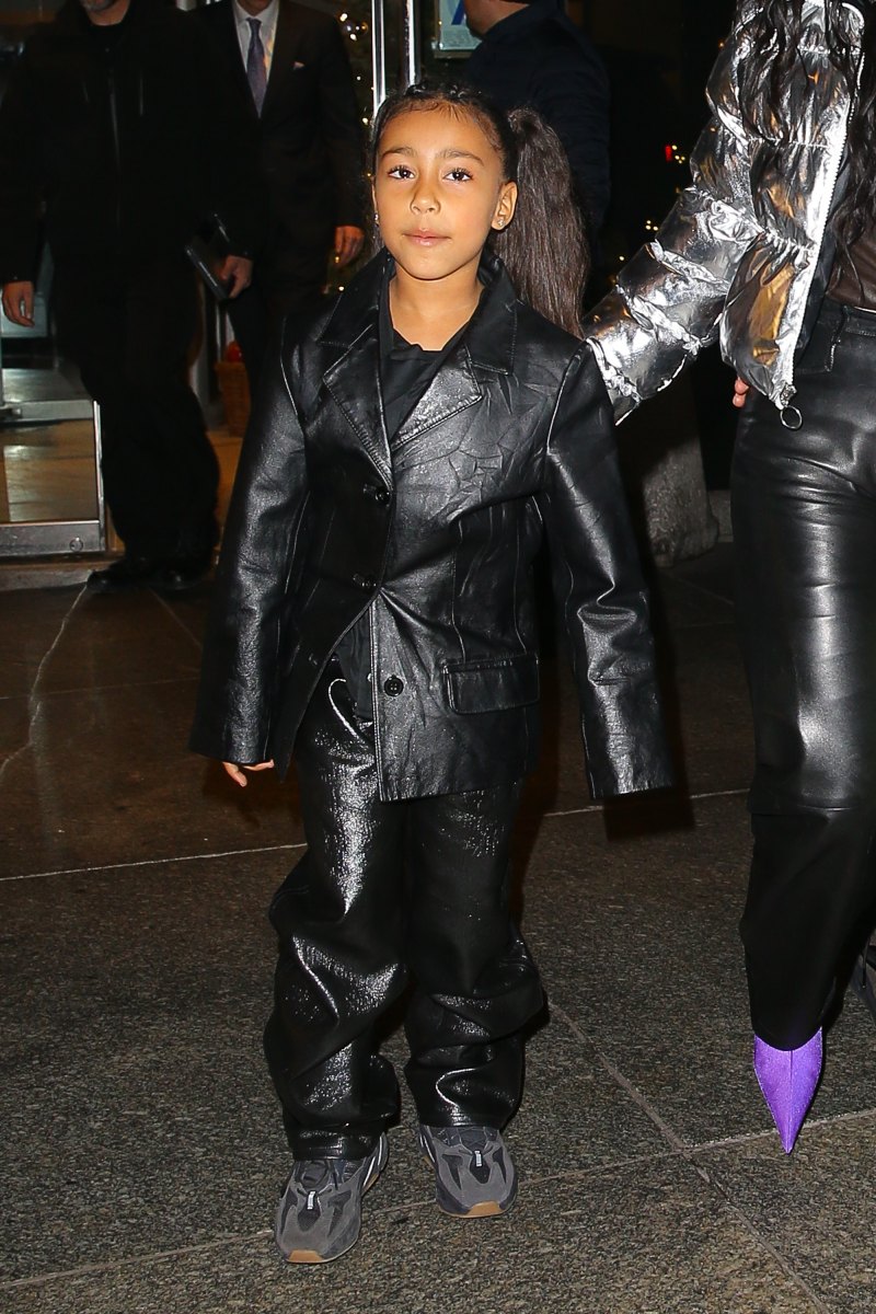 North West in New York City With Kim Kardashian and Kanye West
