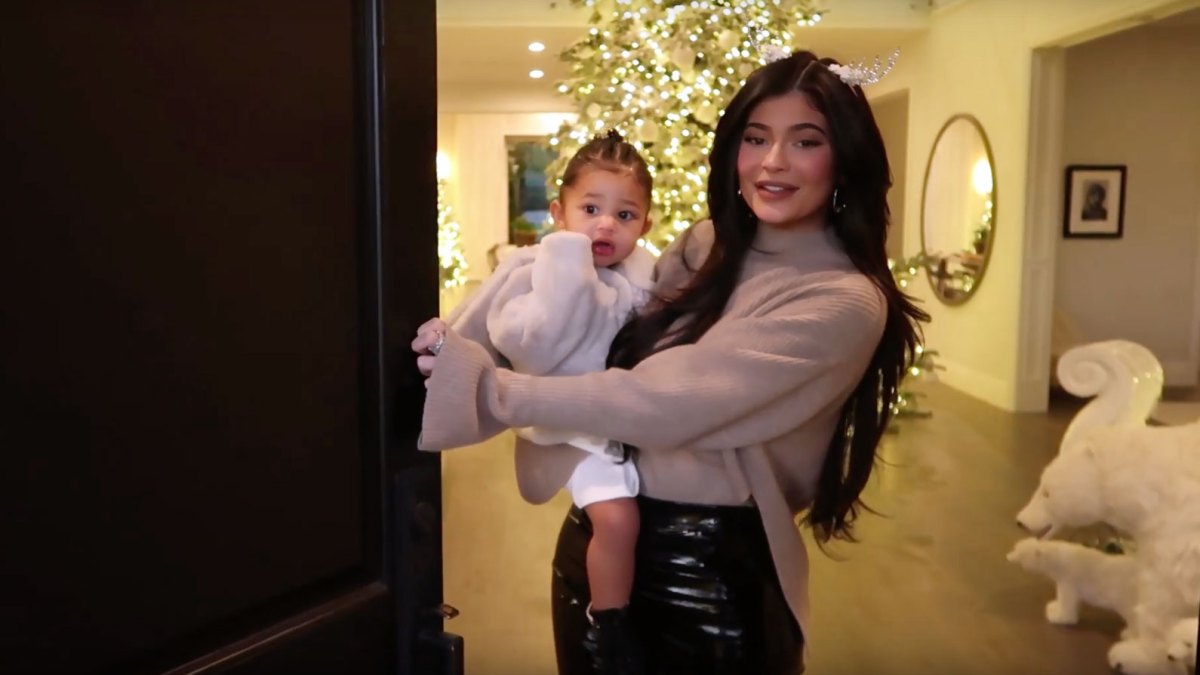 Mommy’s No. 1 Helper! Stormi Webster Gives a Christmas-Themed House Tour With Kylie Jenner