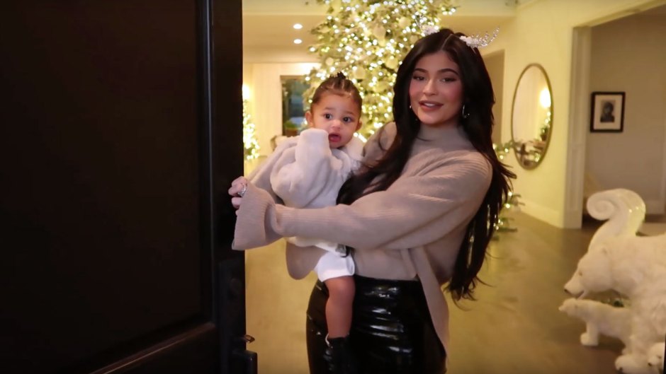 Mommy’s No. 1 Helper! Stormi Webster Gives a Christmas-Themed House Tour With Kylie Jenner
