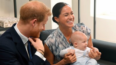 Prince Harry With Meghan Markle and Baby Archie