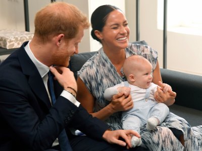 Prince Harry With Meghan Markle and Baby Archie