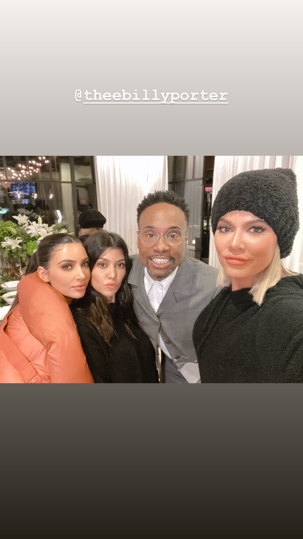 The Kardashians and Billy Porter