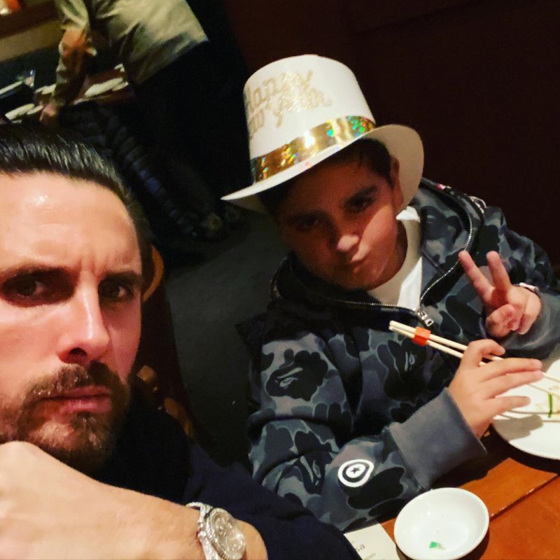 Scott Disick's Cutest Photos With Mason, Penelope and Reign