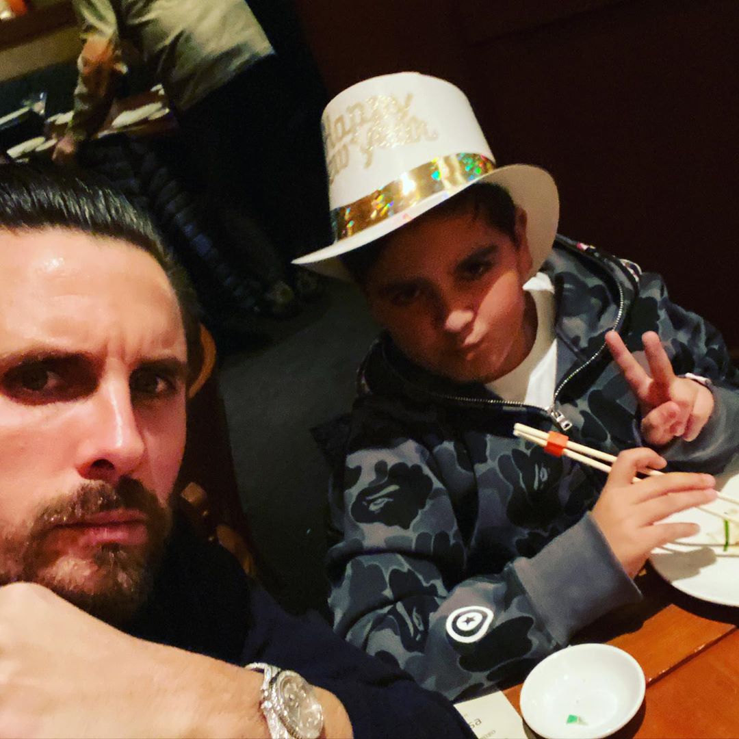 Scott Disick's Cutest Photos With Mason, Penelope and Reign