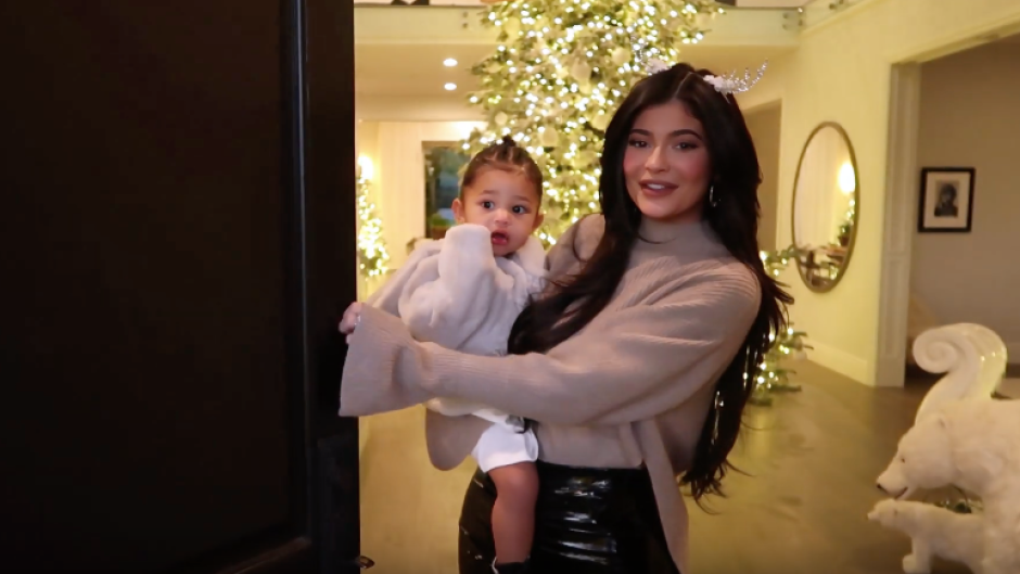 Stormi Webster and Kylie Jenner Give Christmas Themed Tour of Home
