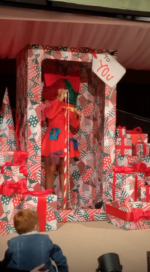 Sia Performing on Christmas Eve