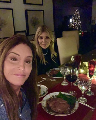 Sophia Hutchins with Caitlyn Jenner Instagram Christmas 2019