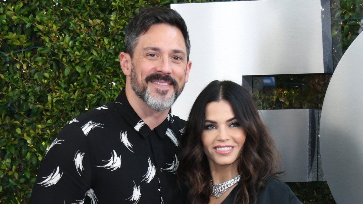 Steve Kazee and Jenna Dewan at the WWE 20th Anniversary Celebration