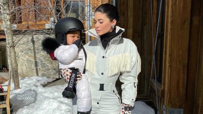 Stormi Webster Finally Shows Off Her Snowboarding Skills on the Slopes