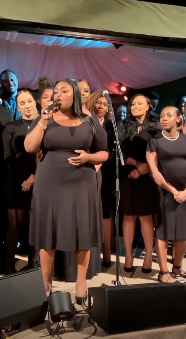 Sunday Service at the Kardashians Party