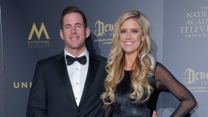 Tarek El Moussa and Christina Anstead at the 2017 Emmys
