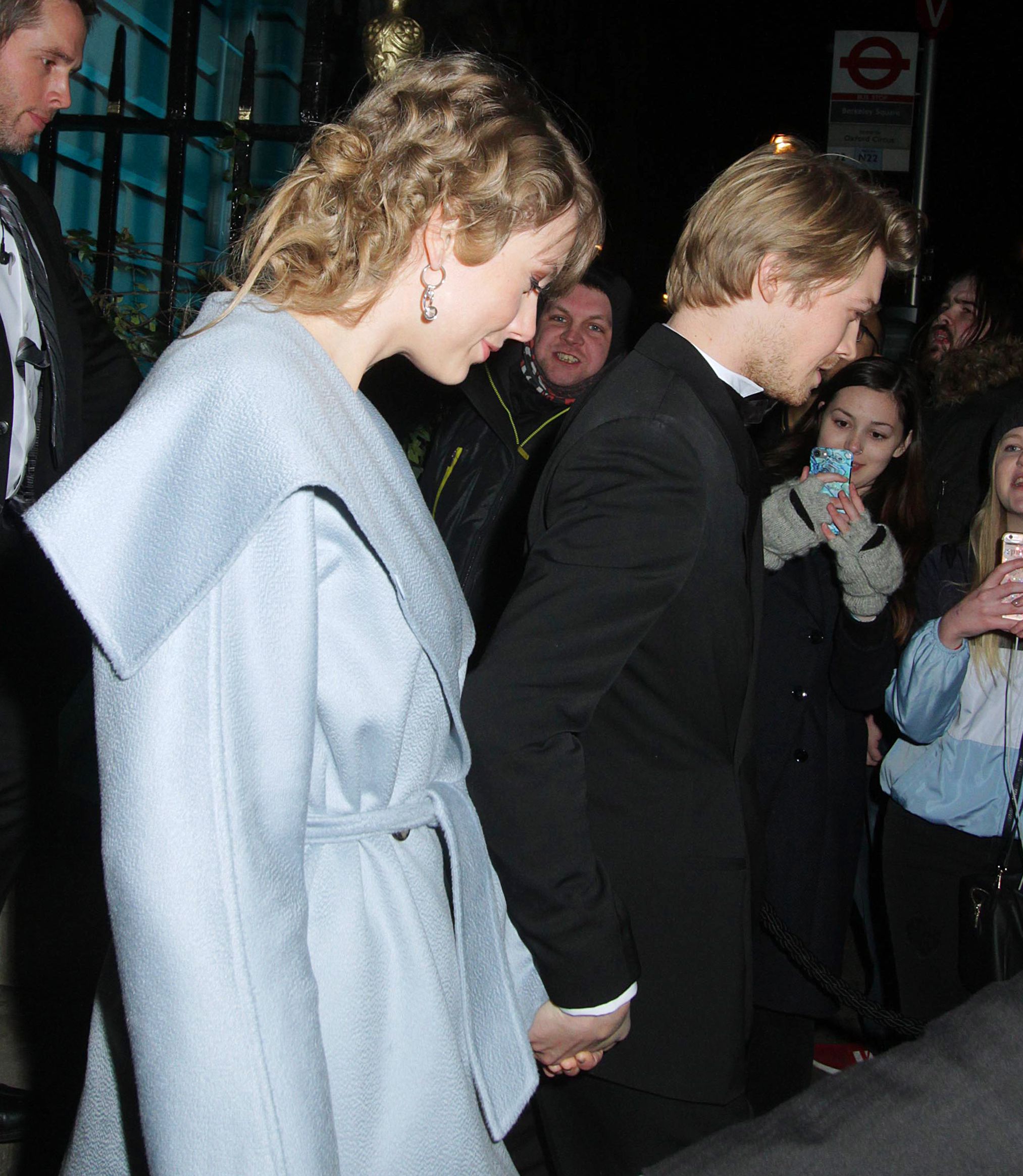 Taylor Swift and Joe Alwyn Holding Hands