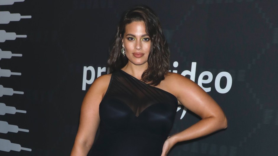 ashley graham reveals she gained 50 pounds so far during her pregnancy in new yoga baby bump photo