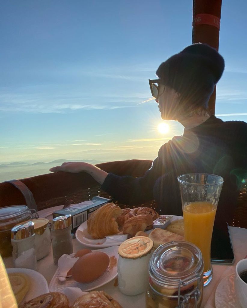 Cara Delevingne and Ashley Benson Hot Air Balloon Date Birthday Tribute