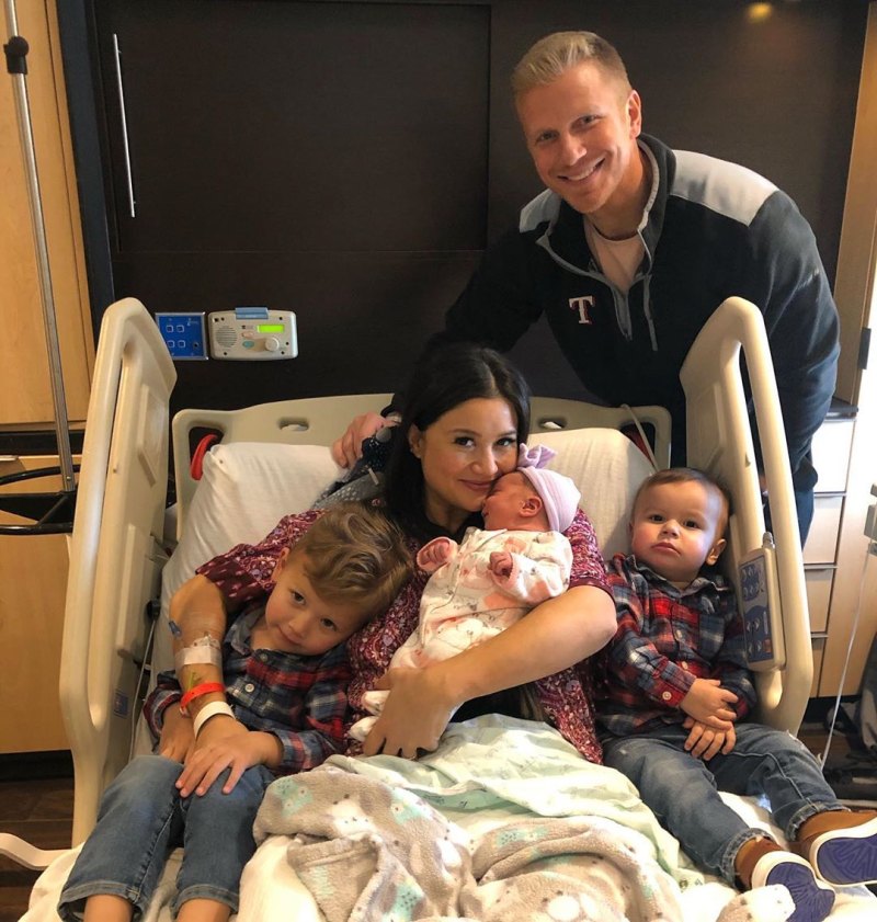 Catherine Giudici and Sean Lowe Family With Daughter Mia