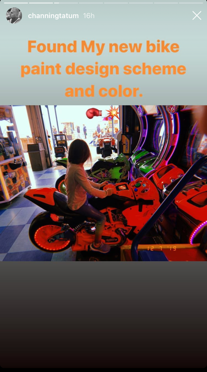 Channing Tatum and Everly Visit an Arcade