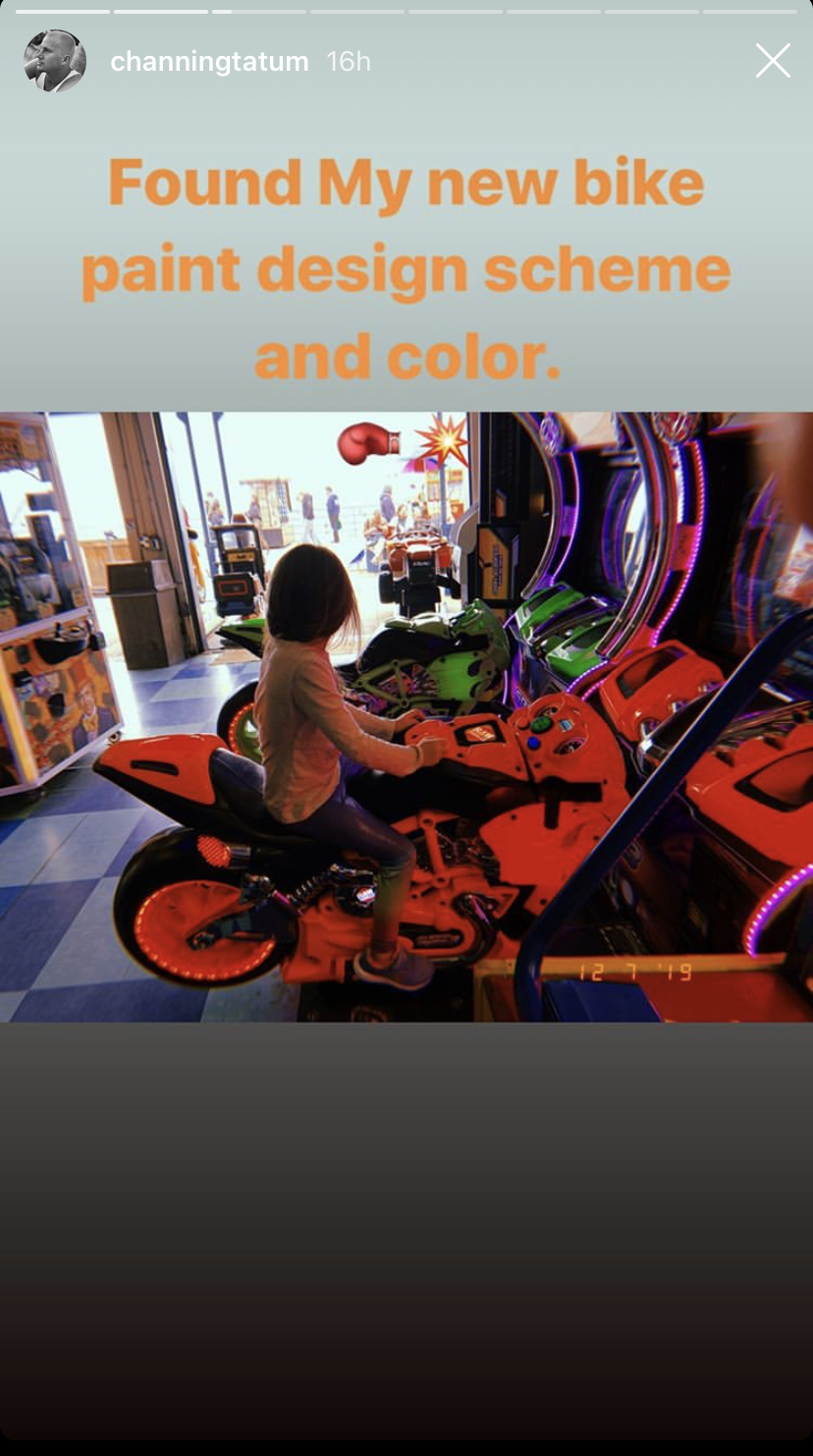 Channing Tatum and Everly Visit an Arcade