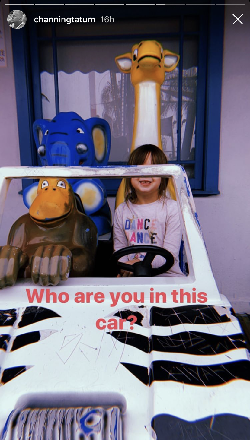 Channing Tatum and Everly Visit an Arcade