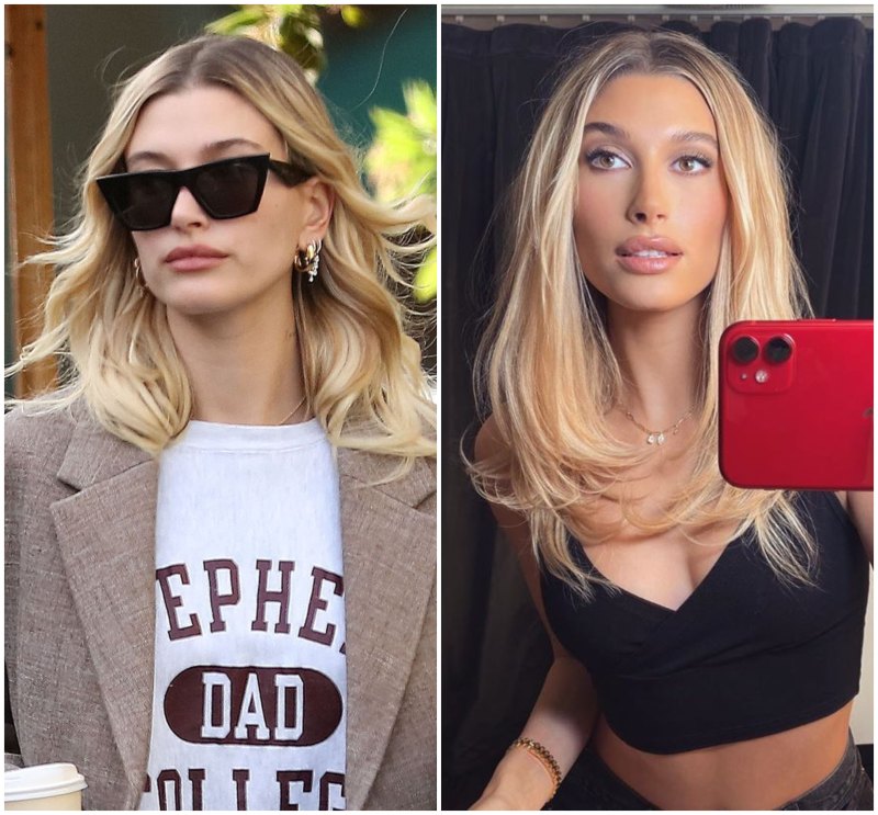 Hailey Baldwin Hair Transformation