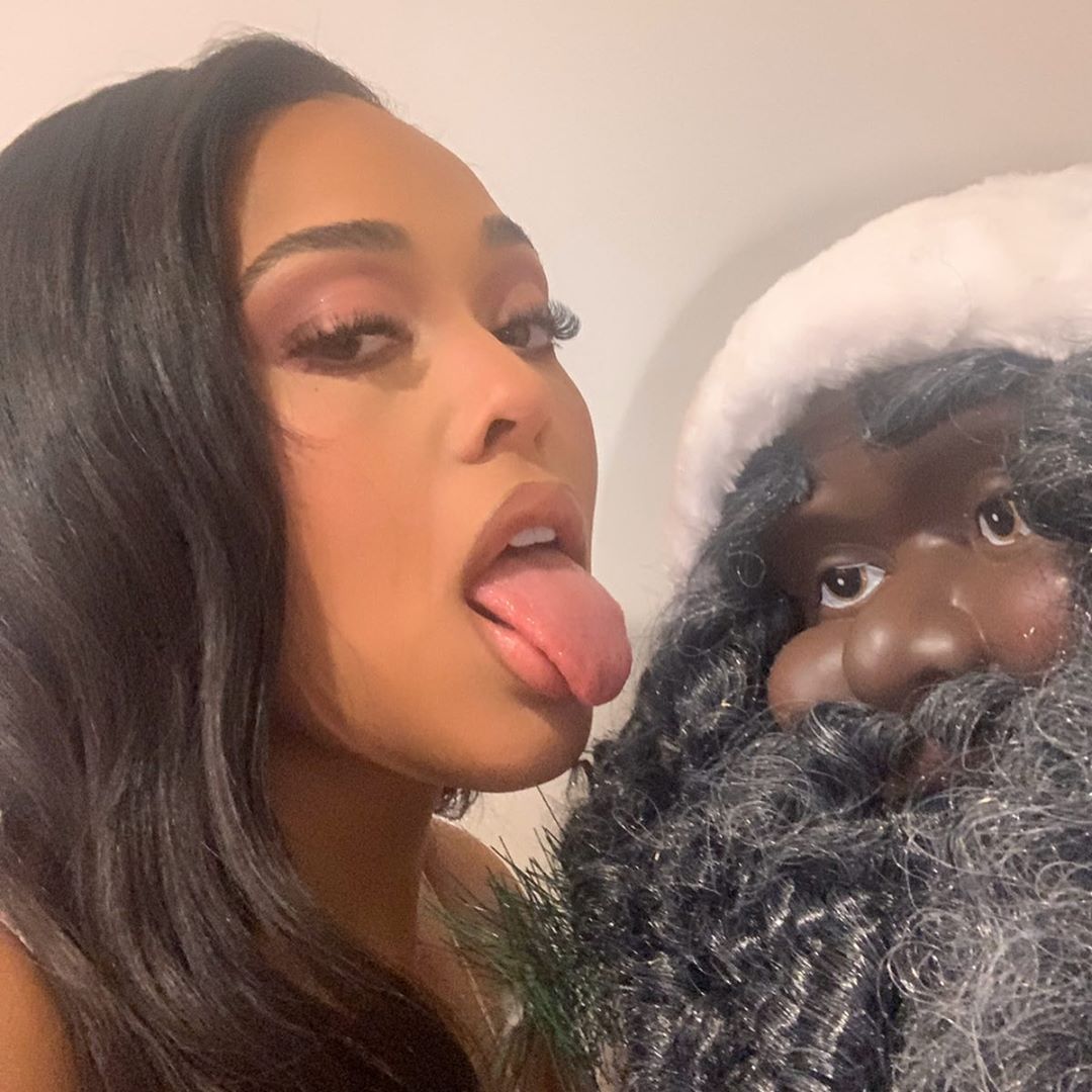 Jordyn Woods Posts Hilarious Photo of Her Man Who is Santa