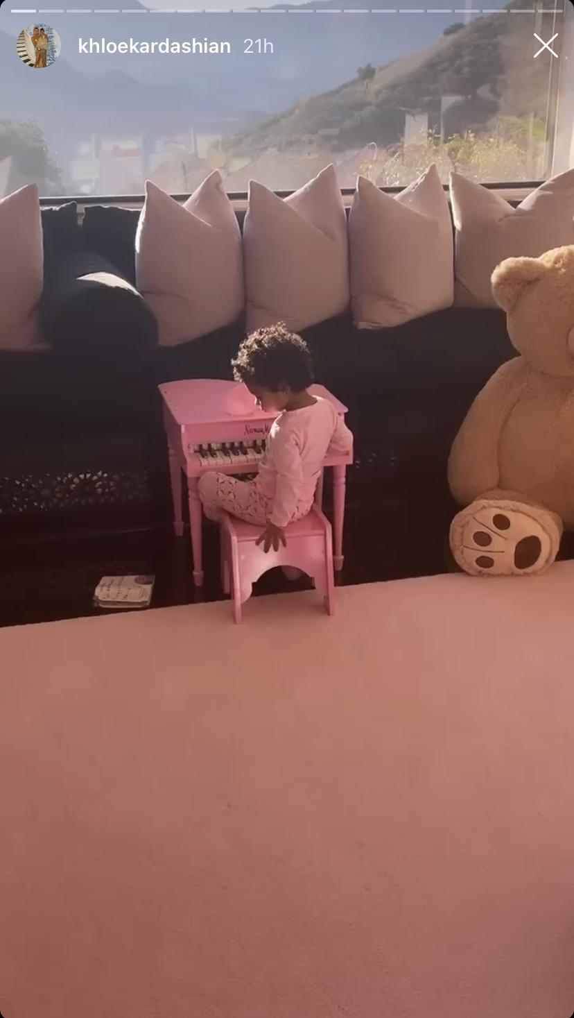 Khloe Kardashian and Baby True Enjoy Sunny Mommy-Daughter Day Out and Stop By Stormi’s New Playhouse