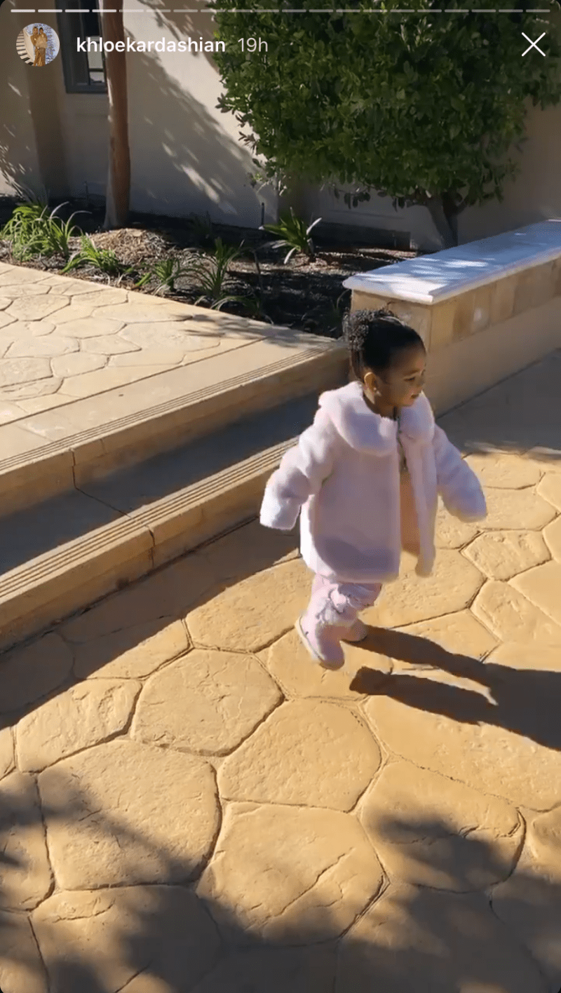 Khloe Kardashian and Baby True Enjoy Sunny Mommy-Daughter Day Out and Stop By Stormi’s New Playhouse