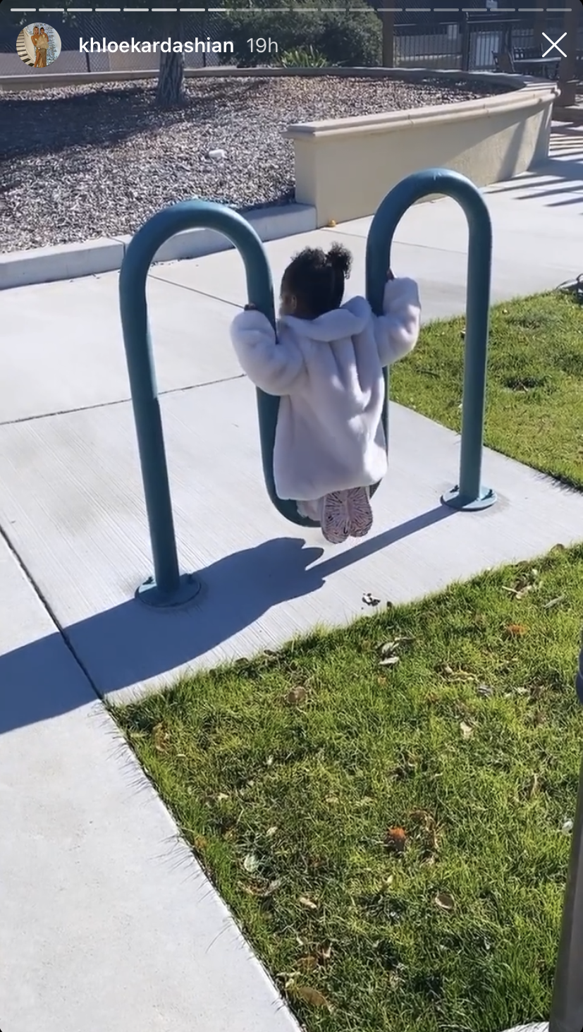 Khloe Kardashian and Baby True Enjoy Sunny Mommy-Daughter Day Out and Stop By Stormi’s New Playhouse