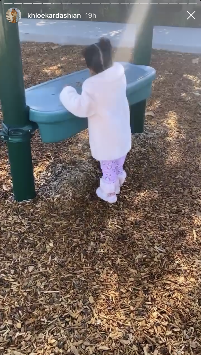 Khloe Kardashian and Baby True Enjoy Sunny Mommy-Daughter Day Out and Stop By Stormi’s New Playhouse