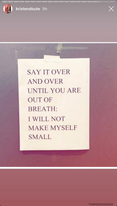 Kristen Doute Inspiration Quotes Instagram