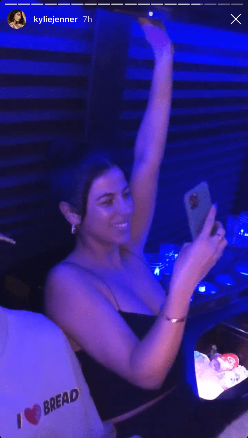 Kylie Jenner Partying With Stassie Karanikolaou and Victoria Villarroel