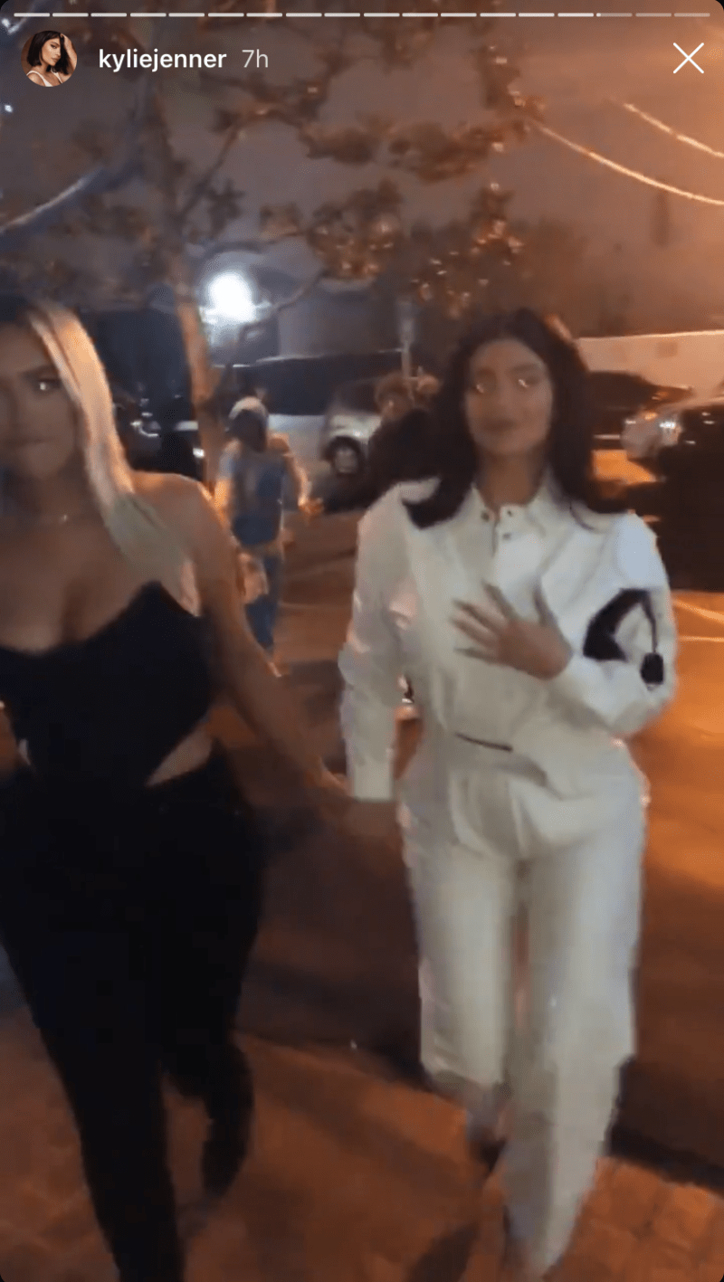 Kylie Jenner Partying With Stassie Karanikolaou and Victoria Villarroel
