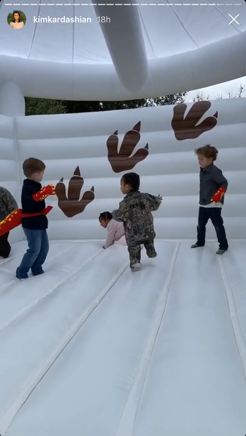 Saint West's Dinosaur Birthday Party