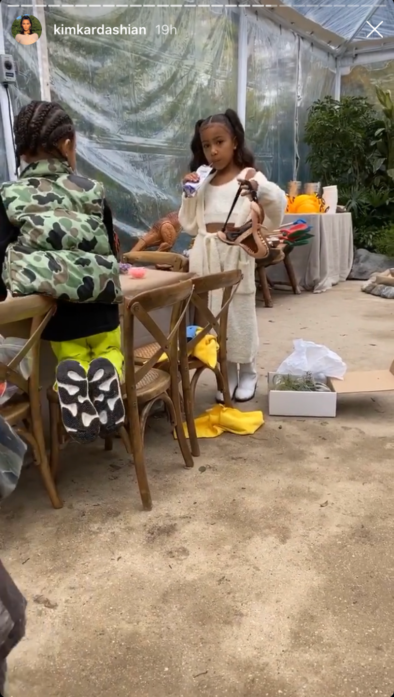 Saint West's Dinosaur Birthday Party