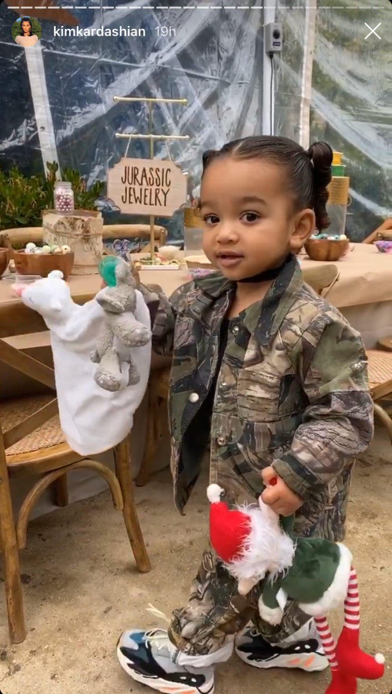 Saint West's Dinosaur Birthday Party