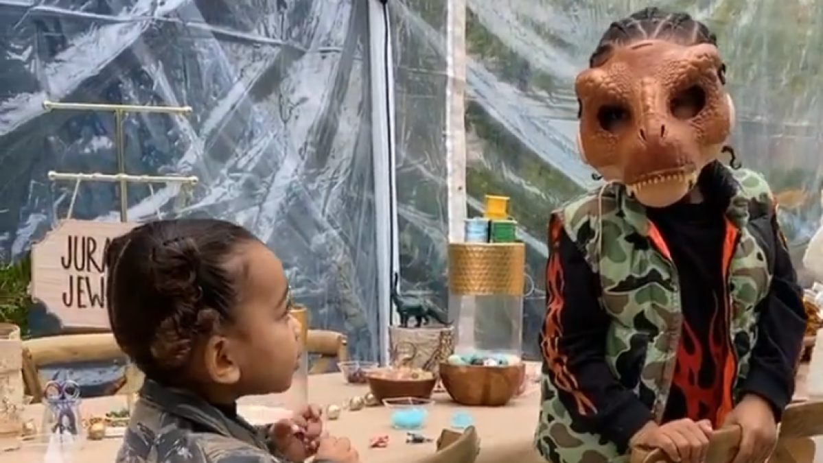 Saint West's Dinosaur Birthday Party