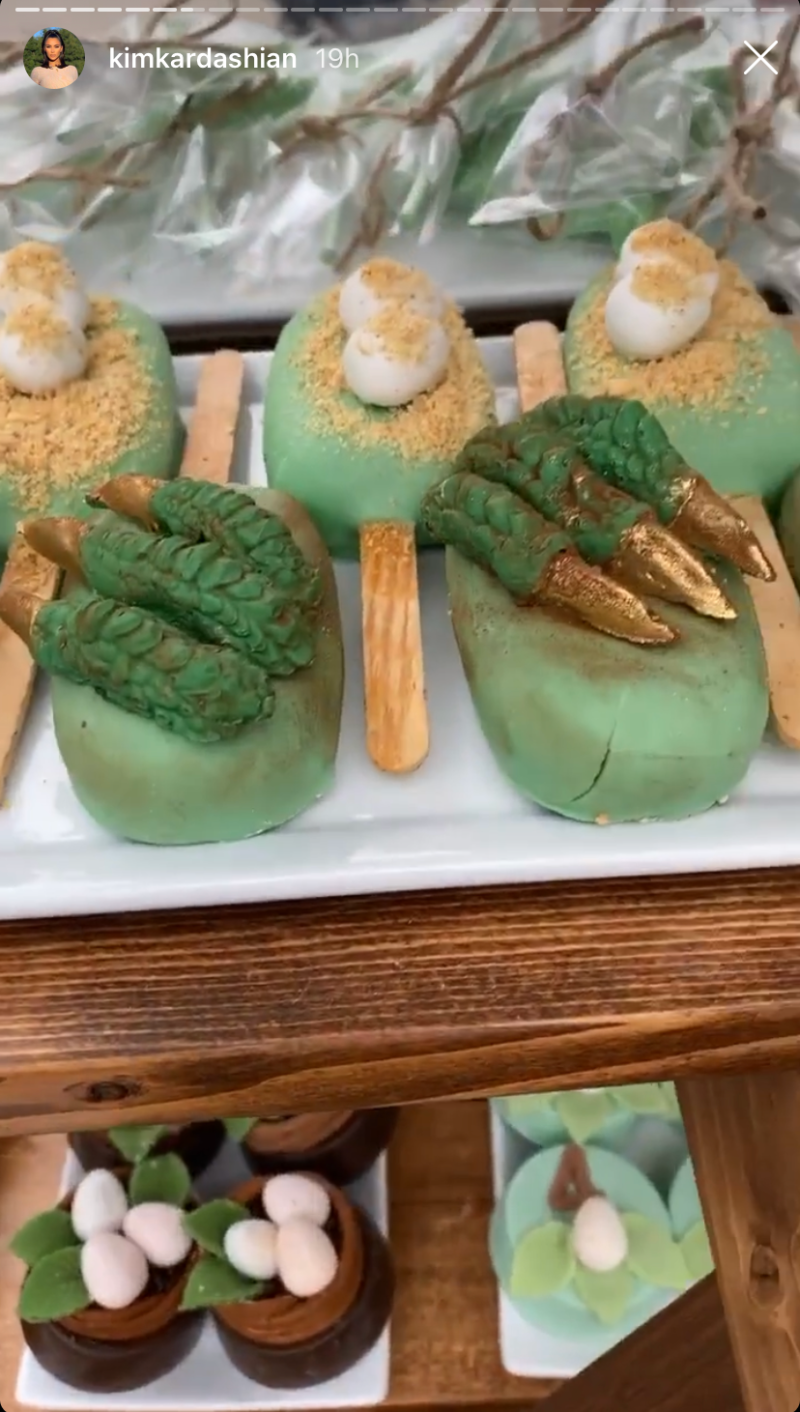 Saint West's Dinosaur Birthday Party