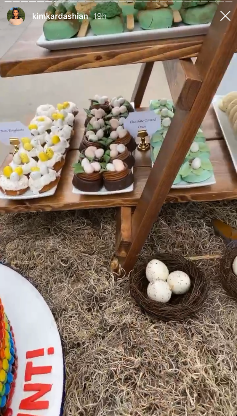 Saint West's Dinosaur Birthday Party