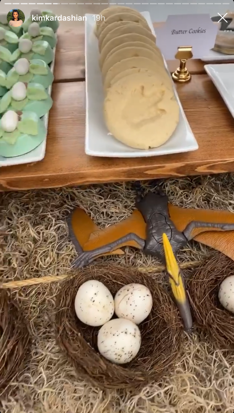 Saint West's Dinosaur Birthday Party
