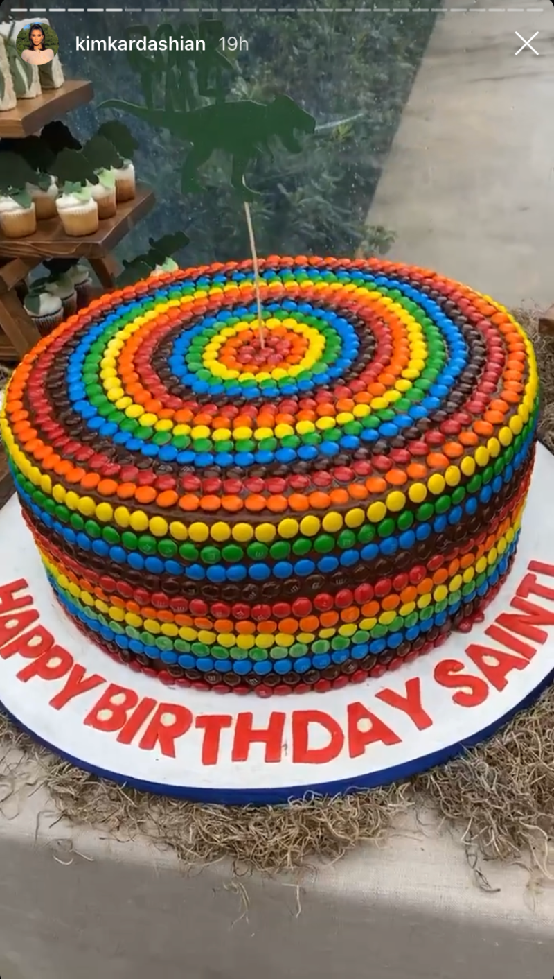 Saint West's Dinosaur Birthday Party