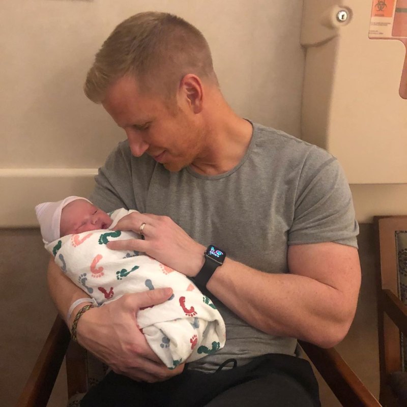 Sean Lowe and Newborn Daughter Mia