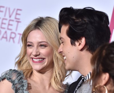 Lili Reinhart Smiling With cole Sprouse
