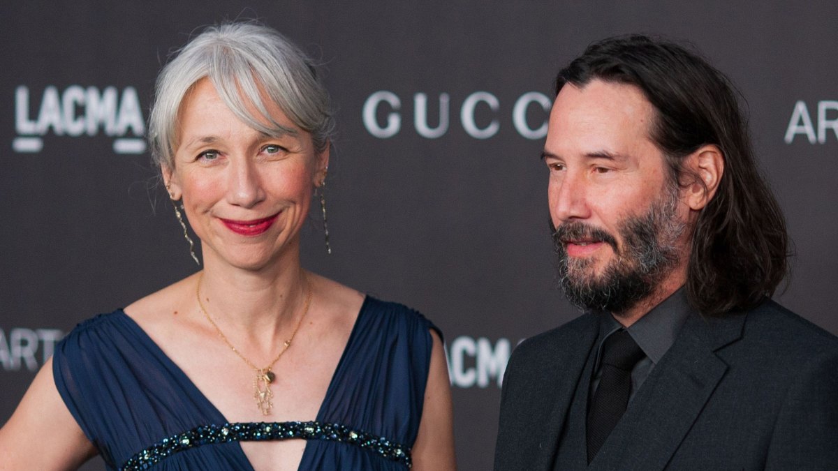 Keanu Reeves Girlfriend Alexandra Grant Leaves Her Hair Grey to Avoid Toxic Hair Dyes